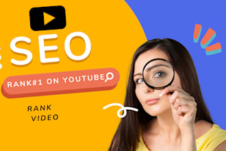 do best youtube  SEO expat for video channel ranking as  growth manager