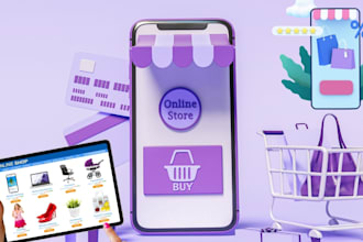 build ecommerce mobile app website development woocommerce website ecommerce app