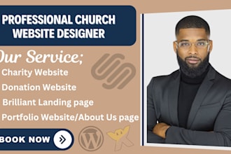design wix ministry website church donation website wix studio website SEO