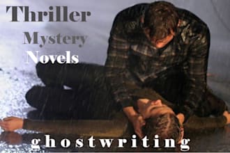 ghostwrite thriller crime mystery horror books or novels