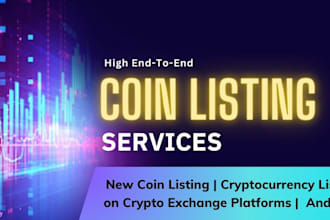 fast track your token listing coin listing on top exchange platforms cmc cg bnb