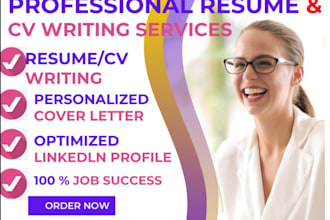 write a professional resume for senior roles, executive, director, vp, c suite