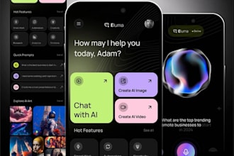 build ai chatbot app, ai voice chat app, ai saas, ai compliance app, ai website