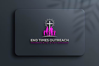 be create best christian ministry or modern church logo design