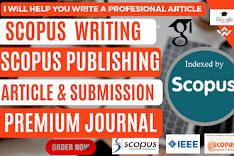 write and publish your research article in scopus  google scholar index journal