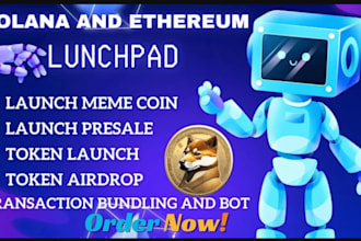 be blockchain developer for tax token staking presale pump fun on evm solana sui