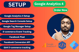 setup google analytics 4 ga4 ecommerce tracking capi gtm