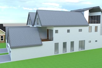 provide complete architectural details in revit