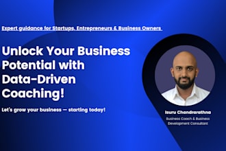 be your business coach and analyze your business data for growth