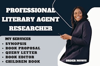 find literary agent for fiction and non fiction book movie script children book
