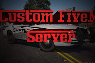 create professional esx fivem server development with immersive scripts