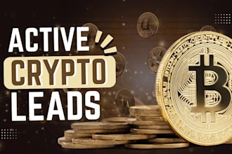 provide verified crypto leads hot solar lead solar appointment for your business