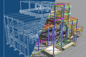 advanced tekla structures modeling design and custom steel detailing services