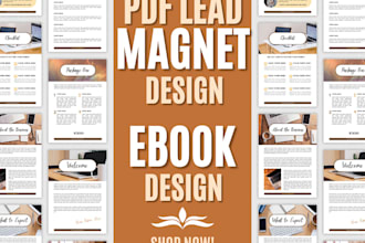 pdf lead magnet design, PDF lead magnet, lead magnet design, ebook design