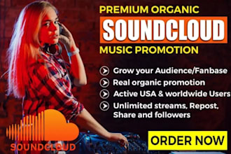 boost your bandcamp music with organic promotion and  professional soundcloud pr