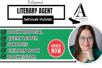 find active literary agent for your book manuscript, write query letter