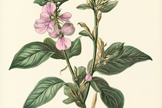 do botanical illustration of flowers, plants, and fruits