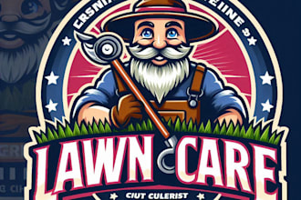 do make an super eye catching lawn care logo