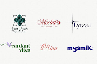 create clean minimalistic logo