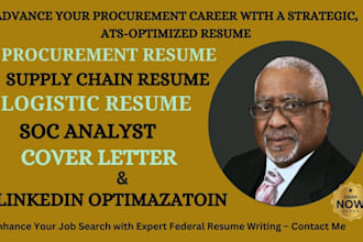 do procurement manager, contract manager, and operational manager resume