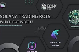 do a custom hft trading bot crypto trading bot volume bot trading bot solana bot