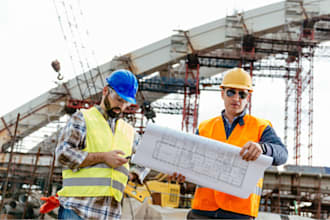 review and stamp as a licensed civil and structural engineer