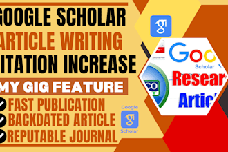 increase google scholar citations backdated citations publish article