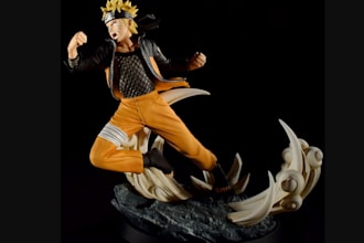 articulate action figure,dragon ball,3d figurine,warhammer,3d toy,resin stl