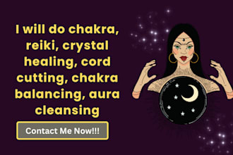 do chakra, reiki, crystal healing, cord cutting, chakra balancing, aura cleansin