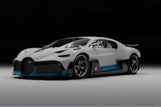 model 3d futuristic car, fivem server asset,3d open world game car, 3d car wrap