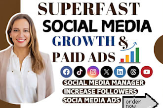 increase followers, or do instagram ads facebook ads, tiktok ads, spotify ads
