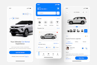 build a profitable car rental app car marketplace app auction app