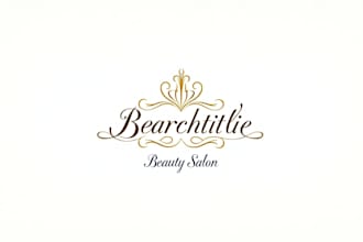 make luxury classic beauty salon logo design unlimited revision