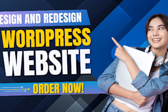 rebuild,redesign,luxury and copy clone wordpress website design