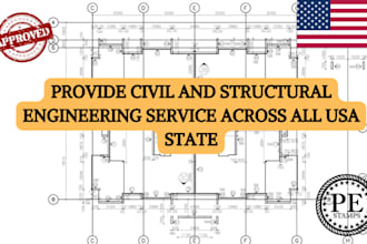 licensed architect, drainage plan, structural engineering pe stamp in illinois,