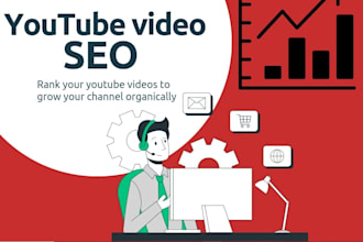 boost your youtube channel with organic SEO for real views and subs