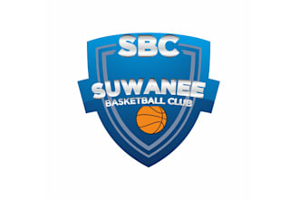 design amazing sporty basketball academy logo