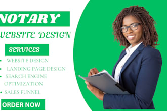 notary website lawyer website law firm website notary funnel