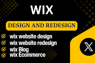 wix design, wix website design wix website redesign wix website wix commerce