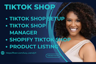 do shopify tiktok shop setup tiktok manager product listing description