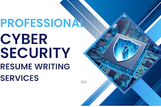 write tech resume technical IT engineering cybersecurity cv in 24 hrs