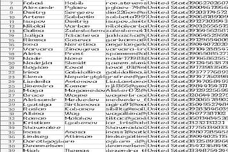 deliver HQ valid forex leads, investor leads, binance leads, crypto email leads