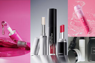 3d product design 3d cosmetic product model 3d skincare lipstick perfume render