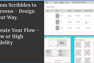 create wireframes and high fidelity uiux to boost engagement