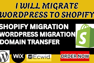 migrate wordpress wix woocommerce ecwid shopify copy clone shopify woocommerce