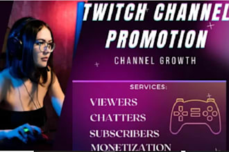 twitch affiliate twitch partner twitch promotion twitch live views live viewers