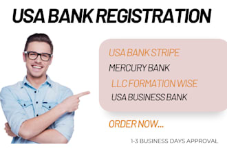 do USA bank creation mercury USA llc residential address proof of address