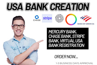 do USA bank creation mercury USA llc residential address proof of address
