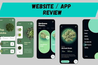 qa review and test ios app, website review, and android app user experience