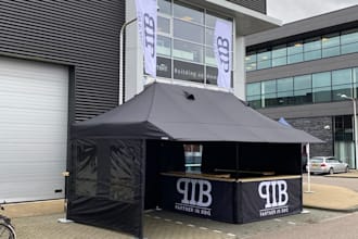 design professional canopy tent, roll up banner, trade show banner, backdrops
